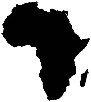 The continent of Africa